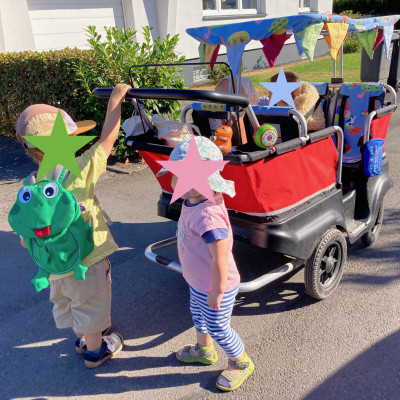 Unterwegs mit dem Kinderwagen